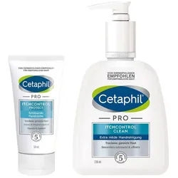 Cetaphil Pro Itchcontrol Clean Handreinigung + Protect Handcreme