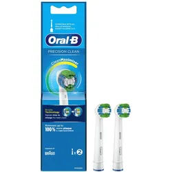 Oral-B - Aufsteckbürsten 'Precision Clean CleanMaximizer' in Weiß Zahnbürste 2 St