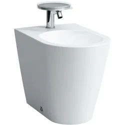 LAUFEN Standbidet Kartell · LAUFEN 370x560, 1 Hahnloch mittig, weiß mit LCC, 83233.1, 8323314003021 H8323314003021