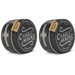 Charlemagne Matte Pomade ‚Äì Leder mittlerer Halt 2er-Pack 200 ml