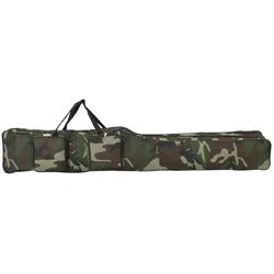 vidaXL Sporttasche 150 cm Angelrutentasche Grün Tarnfarben 150 cm Oxford-Gewebe grün