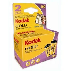 Kodak Farbnegativfilm Gold 200 135/24 2er Pack