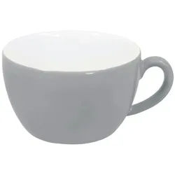 KAHLA Cappuccinotasse Pronto Colore 0,25 l, Porzellan, Made in Germany grau