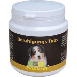 NatuSol Beruhigungs Tabs für Hunde - Entspannend und beruhigend, hochwertige Zusammensetzung Tabletten 60 St