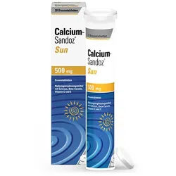 Calcium-Sandoz Sun 20 St Brausetabletten