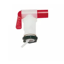 Auslaufhahn, mit Entlüftung