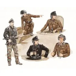 1:35 Deutsche Panzerbesatzung 1944/45
