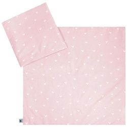 Avelia Kinderbettwäsche , Altrosa , Textil , Herz , 80x80 cm , Textiles Vertrauen - Oeko-Tex®, Made in Germany , pflegeleicht, schadstoffgeprüft, bio , Heimtextilien, Bettwäsche & Leintücher, Kinderbettwäsche