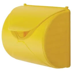Wickey Spielturm-Spielzeugset Kinder Briefkasten für Rollenspiel – Zubehör für kreative Kids, (Spielturm-Erweiterung Briefkasten bringt Abwechslung in fantasievolle Rollenspiele, Bewegliche Klappe für echtes Postfeeling), stärkt soziale Fähigkeiten, Extrem witterungsbeständig gelb