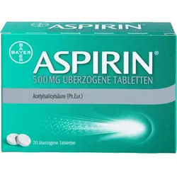 ASPIRIN 500 mg überzogene Tabletten 20 St.