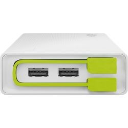 Powerbank 20.0 (20.000 mAh) kompakt und kraftvoll mit 20.000 mAh und integriertem Anschlusskabel