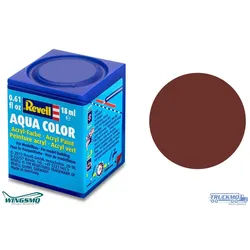 Revell Modellbaufarbe Aqua Color Ziegelrot matt 18ml 36137