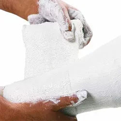 Cellona® Gipsbinde, 5-fach eingesiegelt 25421 , 1 Packung = 8 x 5 Stück, Maße: 8 cm x 4 m