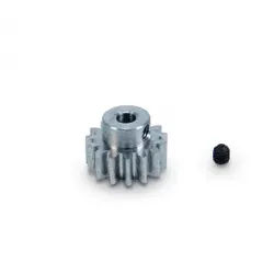 Motorritzel 15 Zähne M 0,8 Stahl gehärt.