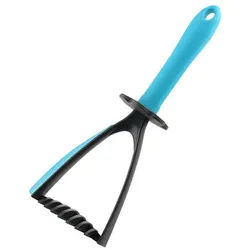 Kochblume Kartoffelstampfer, mit Schaber-Lippe blau