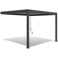 Weide Pergola , Metall , 400x255x300 cm , Gartenmöbel, Loungemöbel