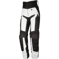 Modeka Elaya Lady Hose Hellgrau/Schwarz D36