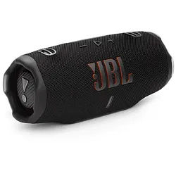JBL Charge 6 Bluetooth-Lautsprecher, Schwarz, Wasserfest