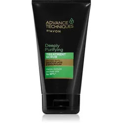 Avon Advance Techniques Deeply Purifying tiefenwirksames Reinigungspeeling für fettiges Haar 150 ml