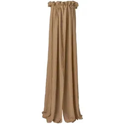 Meyco Baby Betthimmel Uni Toffee (1-tlg), 30x155cm braun 30 cm x 155 cm
