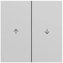 Gira Wippe Serien Schalter grau lackiert 329476