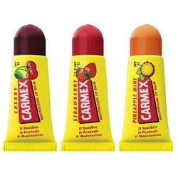 Carmex Lippenpflegemittel MINIS MOISTURIZING LIP BALM SPF15 TRIPLO 3 u
