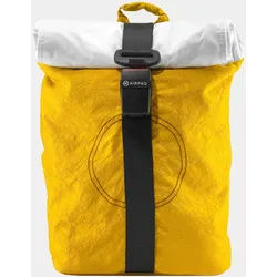 Airpaq Rolltop Weiße Rolle -Airbag mit 15" Laptopfach Gelb