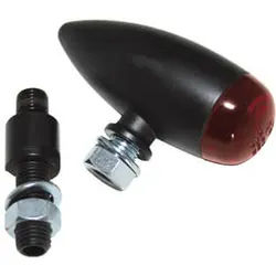 HIGHSIDER LED-Rücklicht MICRO-BULLET, schwarz, rot, schwarz
