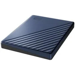 WD Externe Festplatte »My Passport Ultra« 2 TB blau, 8.2x1.3x11 cm