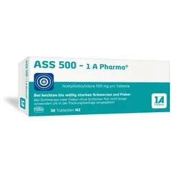 ASS 500-1A Pharma Tabletten 30 St