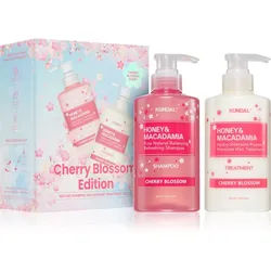 KUNDAL Honey & Macadamia Cherry Blossom Edition Geschenkset für das Haar