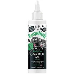 Bugalugs Tier-Zahncreme Bugalugs Dental Care Clean Teeth Gel 200ml – Frischer Minzgeschmack, (Eine Flasche) weiß