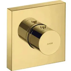 hansgrohe Fertigmontageset Axor Starck UP-Thermostat., eck., pol. gold optic