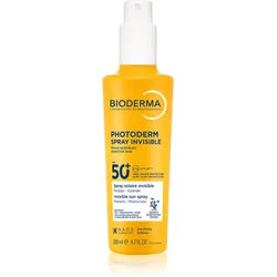 Bioderma Photoderm Invisible Spray SPF50+ Bräunungsspray SPF 50+ 200 ml