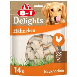 8in1 Delights Chicken Knochen XS 14 St