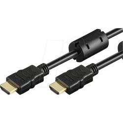 ICOC-HDMI-FR-050 - High Speed HDMI Kabel mit Ethernet, Ferrit, 5 m