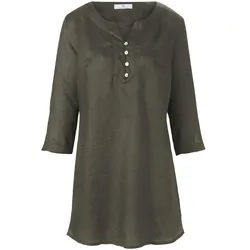 La tunique 100% lin Peter Hahn vert