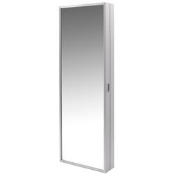 Schuhschrank Foot Box Kristalia grau, Designer Luciano Bertoncini, 190x65x20 cm