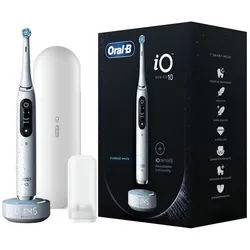 Oral-B Elektrische Zahnbürste iO Series 10 - Zahnbürste - Stardust White