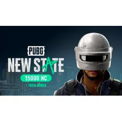 PUBG New State 15000 NC + 1800 Bonus