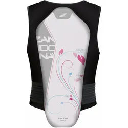 Zandona Soft Active Evo Leaves Damen Weste, schwarz-weiss, Größe 170 cm 175 cm 180 cm