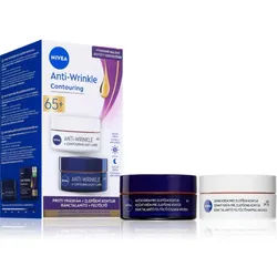 NIVEA Anti-Wrinkle Contouring vorteilhafte Packung zum Konturenglätten 65+