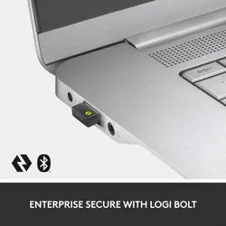 Logitech MX Keys Combo for Business Gen 2, schwarz, Logi Bolt, USB/Bluetooth, US