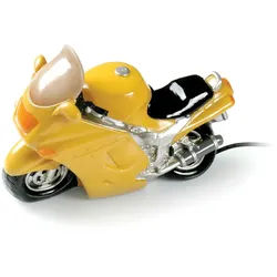 Booster Table Lamp Motorcycle Motorrad Lampe, gelb
