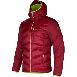 La Sportiva Bivouac Down Jacket Men - Daunenjacke - sangria/lime punch - M