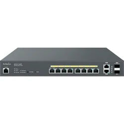 EG ECS1112FP - Switch, 12-Port, Gigabit Ethernet, PoE+, SFP