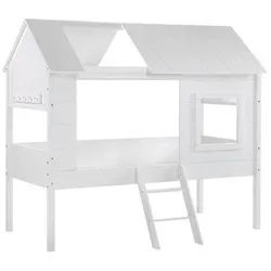 HAUSBETT Charlotte 90x200 cm Weiß