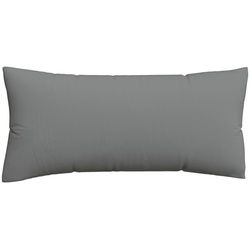 Schlafgut Kopfpolsterbezug , Grau , Textil , Uni , 40x80 cm , Grüner Punkt, AZO-frei, Oeko-Tex® Standard 100 , pflegeleicht, schadstoffgeprüft , Heimtextilien, Bezüge, Polsterbezüge