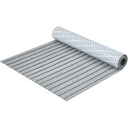 VEVOR Bootsboden, EVA-Schaum-Bootsdeck, 2400 x 900 x 6 mm, rutschfester, selbstklebender Bodenbelag, 21600 cm2 großer Meeresteppich für Boote, Yachten, Pontons, Kajakdecks