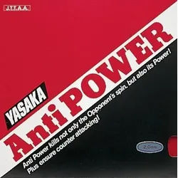 Yasaka Belag Anti Power schwarz 2,0